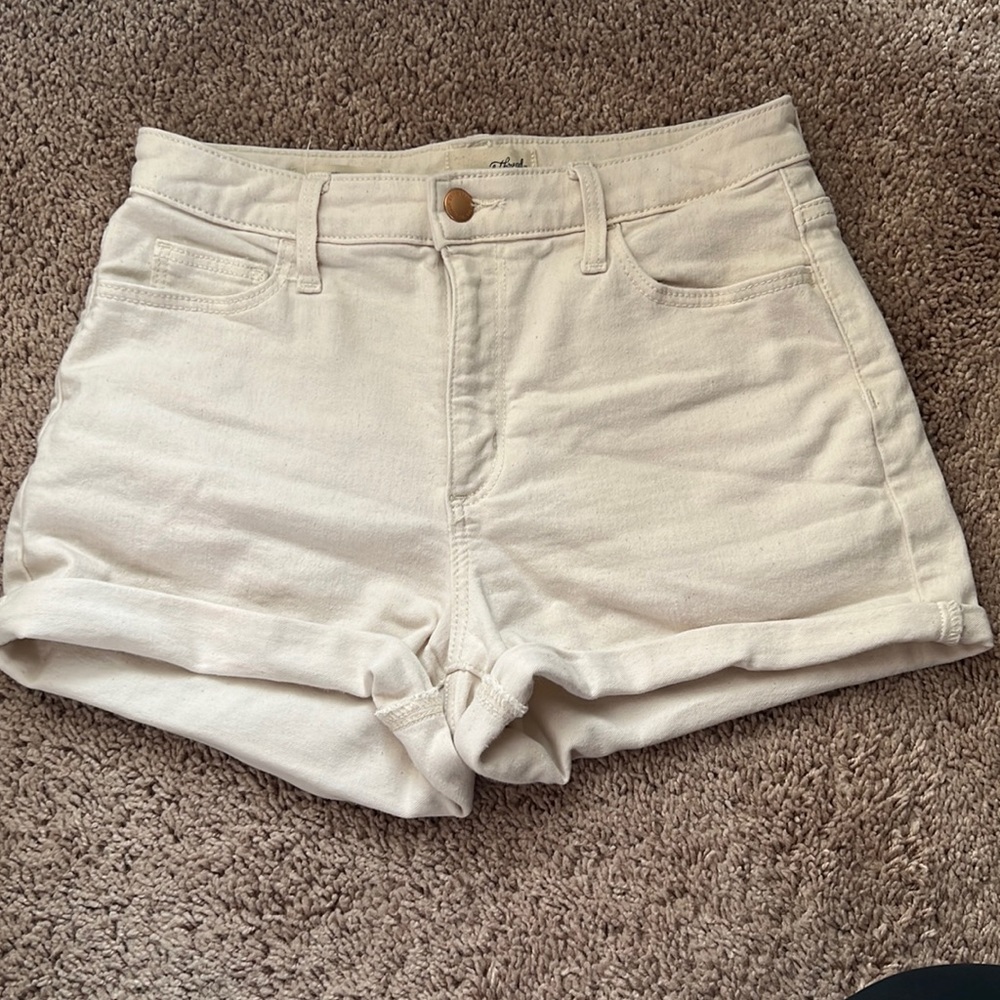 White shorts